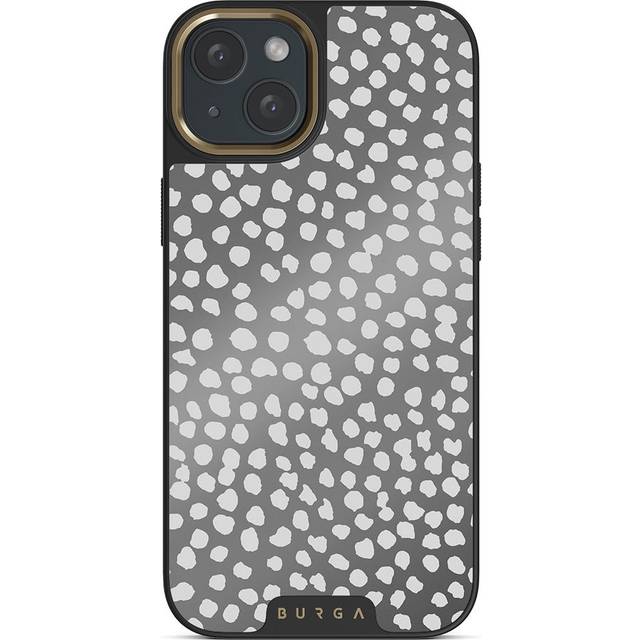 Night Sky - Dotted iPhone 14 Case, Elite Mirror (MagSafe) / Gunmetal