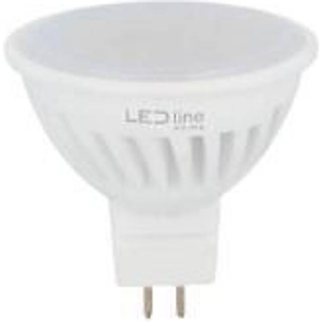 5x Led Bulbs Mr16 (gu5.3) 12v 5w 600lm Warm White 2700k, Led Line Prime