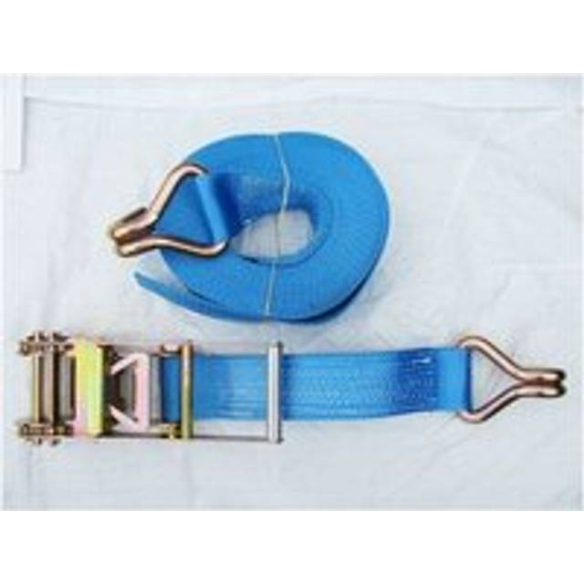 Ratchet Straps 75MM 10T 15M X1 (Tie Down Heavy Duty Cargo Claw Hook)