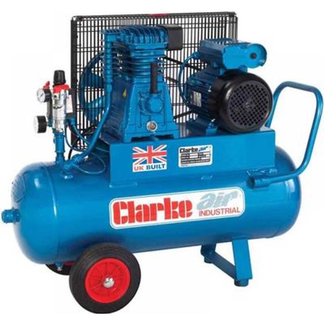 Clarke Clarke XEP15/50 (O/L) 14cfm 50 Litre 3HP Portable Industrial Air Compressor (230V)