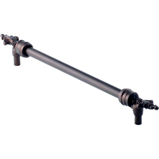Carpe Diem Hardware 57812 Charlemagne Center Long Handle  9Inch  Bronze