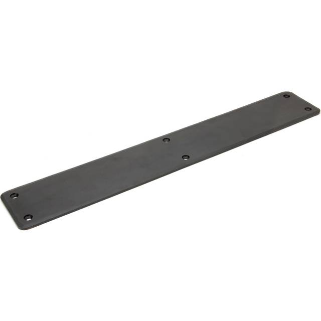 Plain Fingerplate Kick Plate - Beeswax (6.6cm H X 40cm W X 0.4cm D)