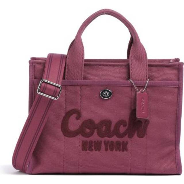 Coach Cargo Handbag 34 cm purple
