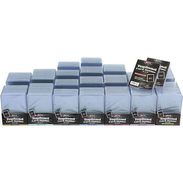 BCW Topload Card Holders Mixed Case of Thick Topload Holders