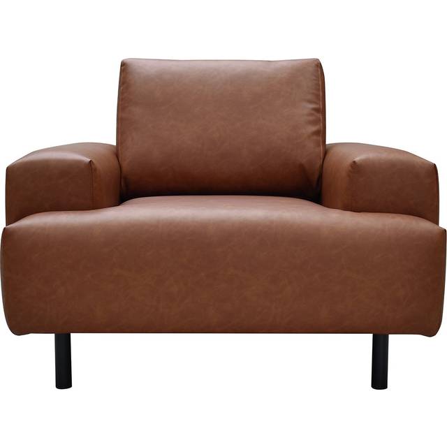 Habitat Julien Leather Armchair - Tan