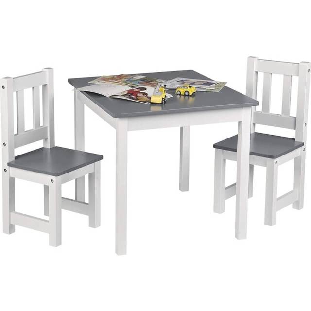 Abaseen Chairs and Table Set Indoor Outdoor Furniture Set for Children