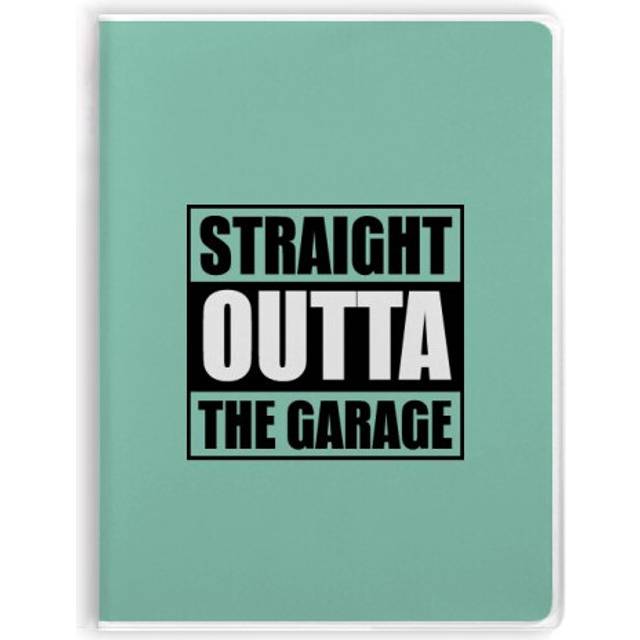 Garage Direct Car Driving Notebook Gum Cover Diary Soft Cover Journal