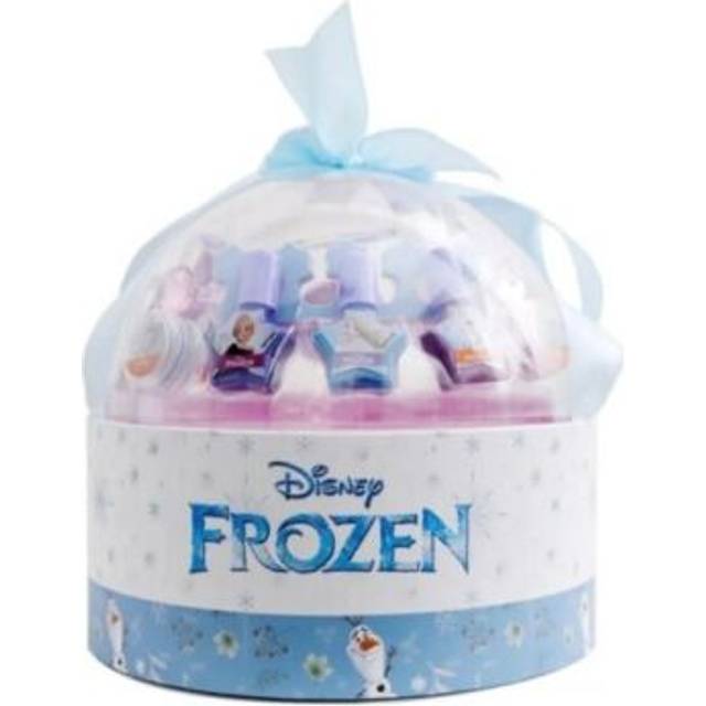 Disney frozen nail polish,lip gloss snowball box make up kit set birthday gift