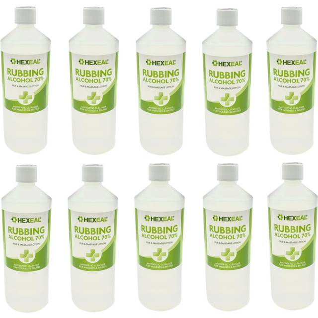 Hexeal RUBBING ALCOHOL 70% | 10L | Isopropyl Isopropanol Lab Grade