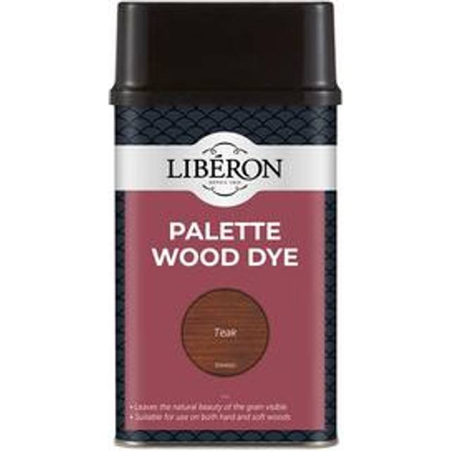 Liberon 126746 Palette Wood Dye Teak 500ml