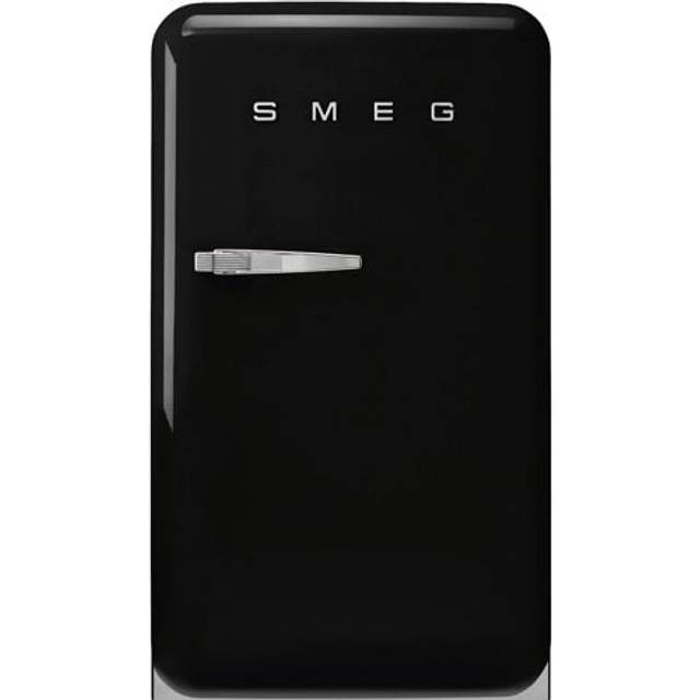 Smeg 50s Style Right Hand Hinged Home Bar FAB10HRBL6 97cm Fridge - Black - D Rated