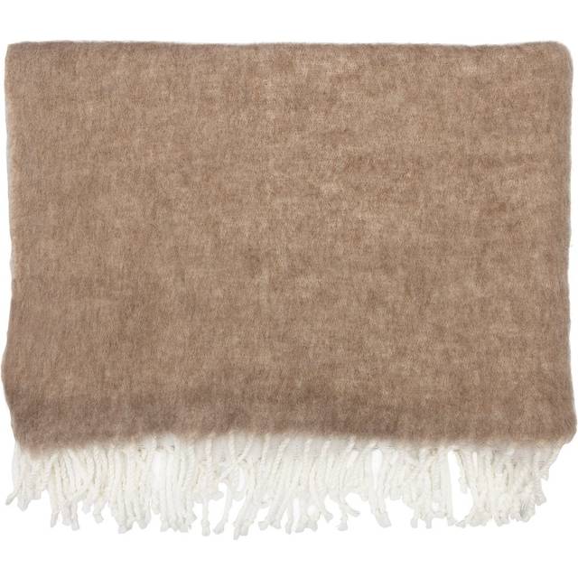 Ernst - Pläd 130x170 Cm /vit - Beige