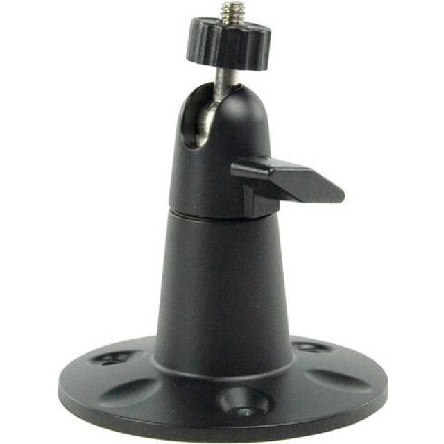 Black Cctv Camera Mounting Bracket Indoor Outdoor Ceiling Wall 1/4 Thread Sonos