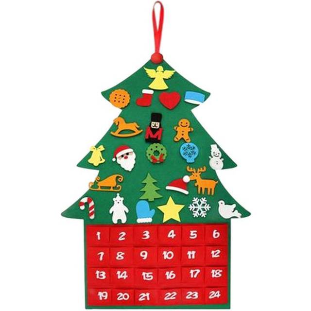 Felt Christmas Tree Calendar