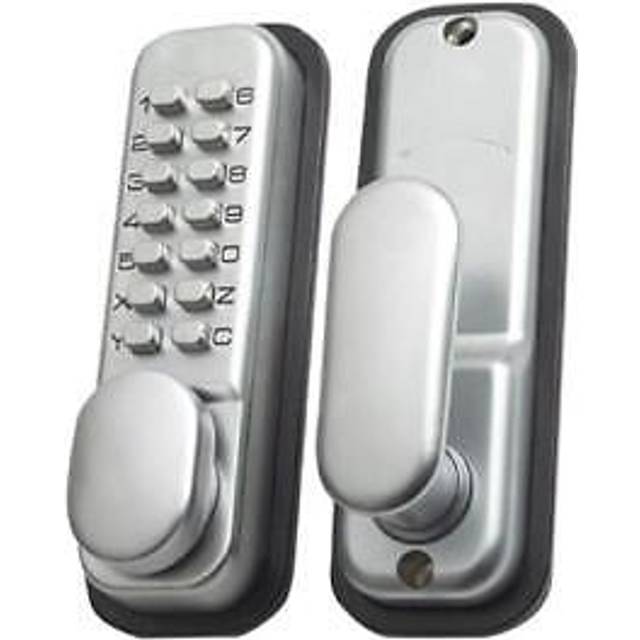 Push button digital lock yale locks hold open door lock combination security