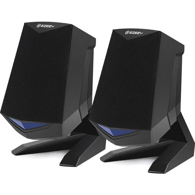 Computer Desktop Speaker Hi-Fi Bass Luminous Mini Portable USB Loudspeaker for Laptop Computer PC