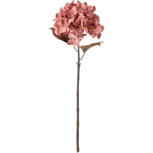 Stilk Hortensia rosa, kunstig - Bloomingville - H: 65 cm