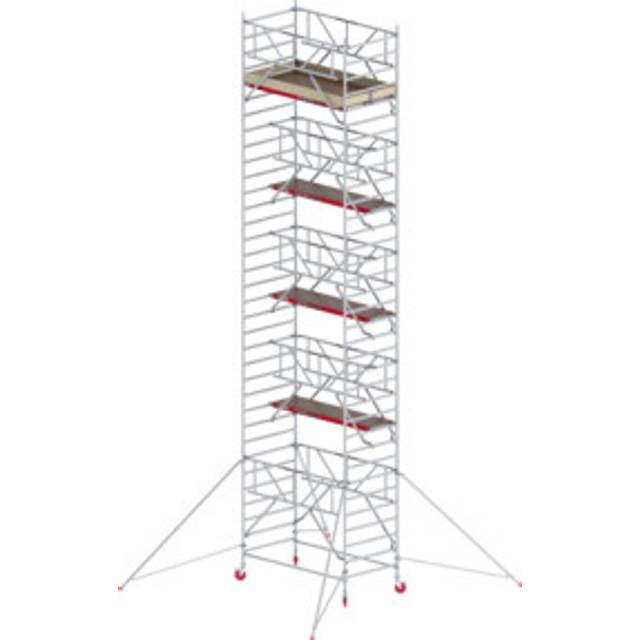 Altrex wooden platform, length 2.45 m, wooden platform, length 2.45 m, working height 11.20 m
