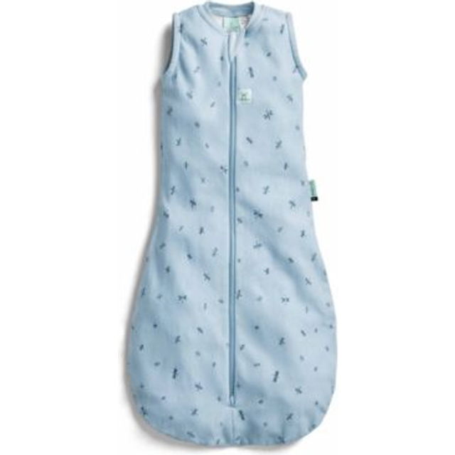 ergoPouch Organic All Year Jersey Sleeping Bag | 0.2 TOG | 3-12 months - Dragonfly