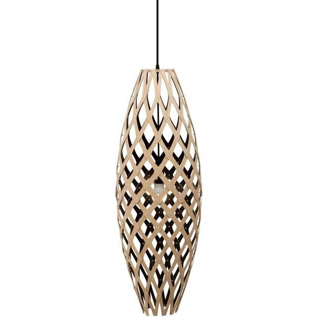 David Trubridge ltd - Hinaki Taklampa H90 Svart 1 SidaDavid Trubridge
