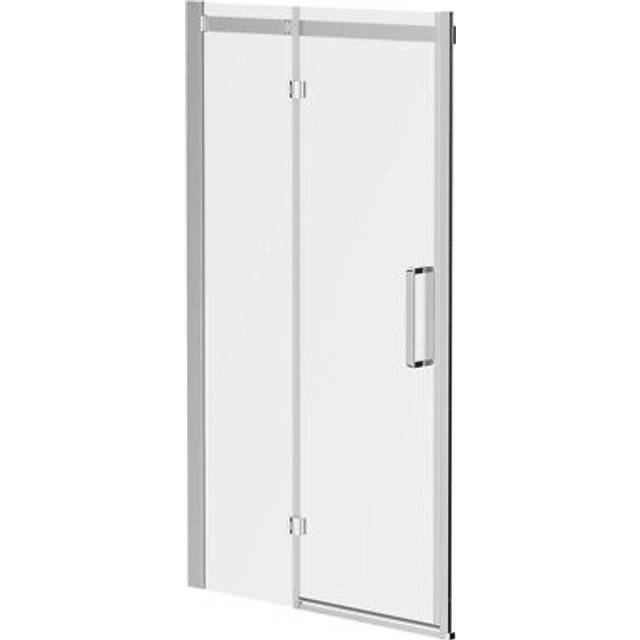 Wholesale Domestic Series 10 Inline Hinged Shower Door | Chrome | Aluminium/Glass | 1200mm