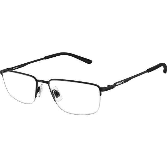 Arnette AN6147 Miez 737 Men's Eyeglasses Black Size 54 (Frame Only) - Blue Light Block Available - Matte Black (54)