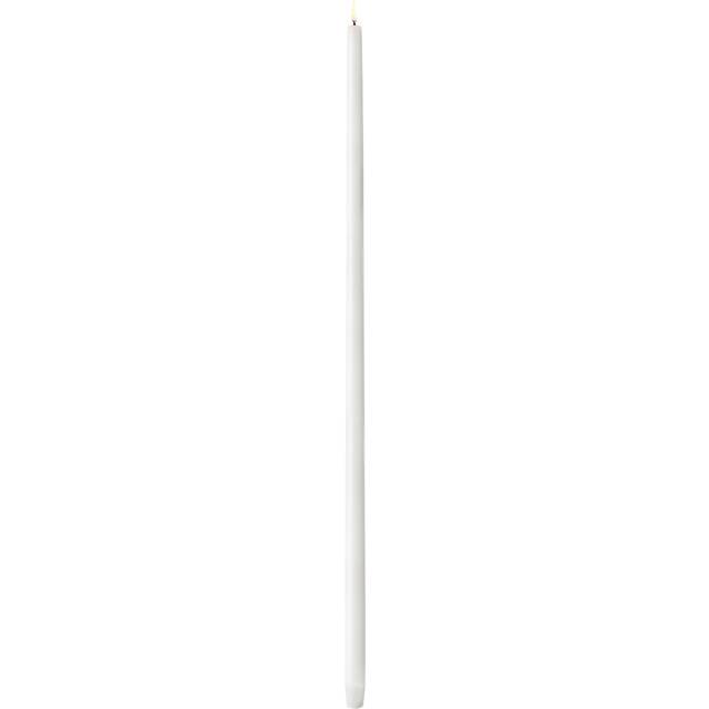 Uyuni Lighting - Höga LED antikljus 2-pack 2,3x75 cm vit
