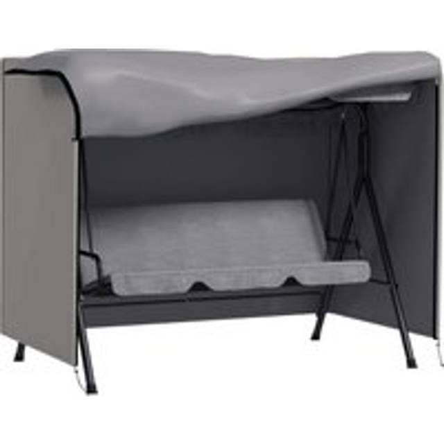 Outsunny Garden Furniture Protector Patio Swing Chair Cover Light Grey - Light Grey | TJ Hughes