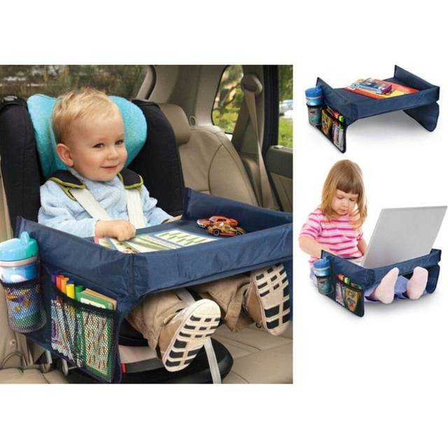 Kids Car Seat Snack and Play Travel Tray Table