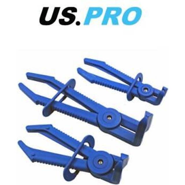 US PRO 3PC Angled Hose Clamp Plier Set 5865