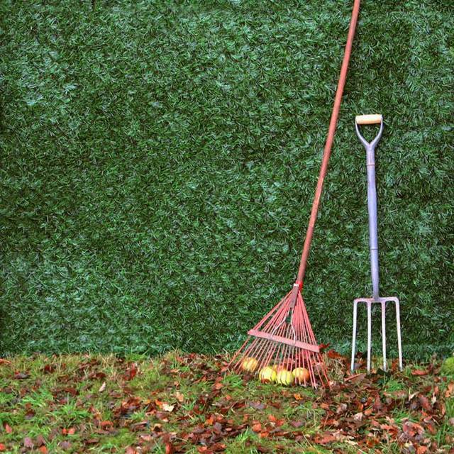 Artificial Conifer Screening Roll Hedge Fence Privacy Border W3m x H2m - Green - One Size