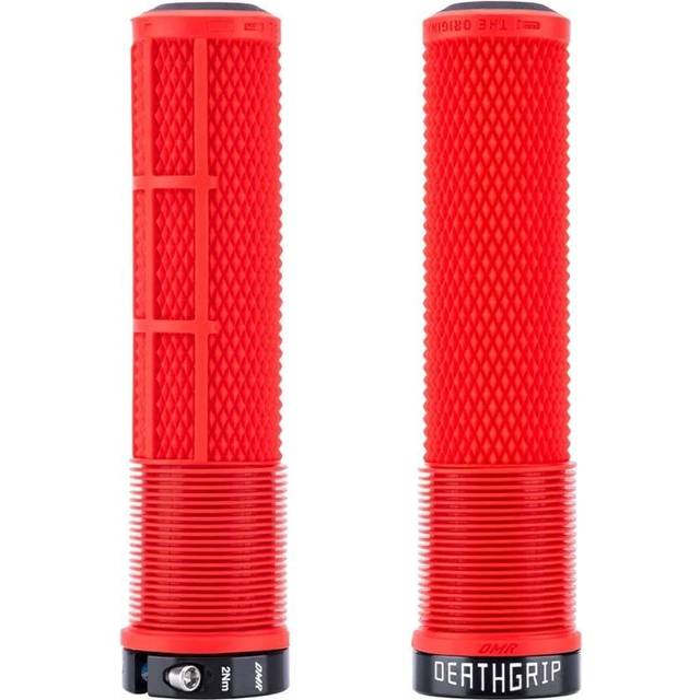 DMR DeathGrip2 Flangeless Grips - Thin - Red