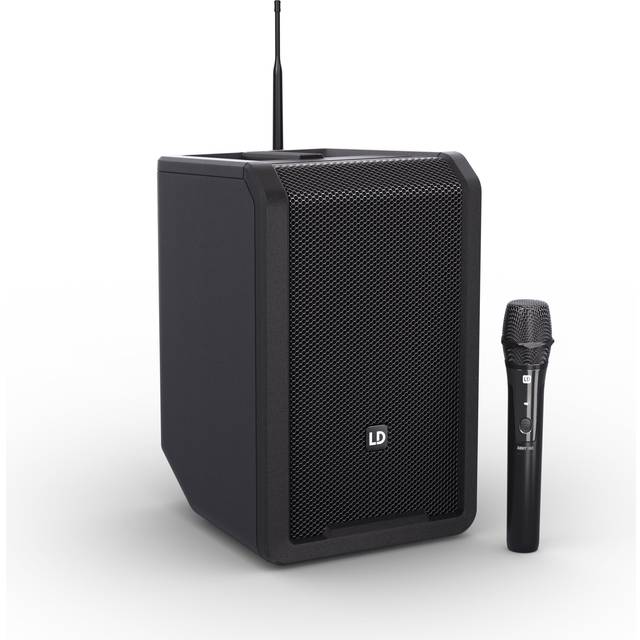 LD Systems ANNY 8 HHD B5 Stage Black with Handheld Microphone, 584-608 MHz