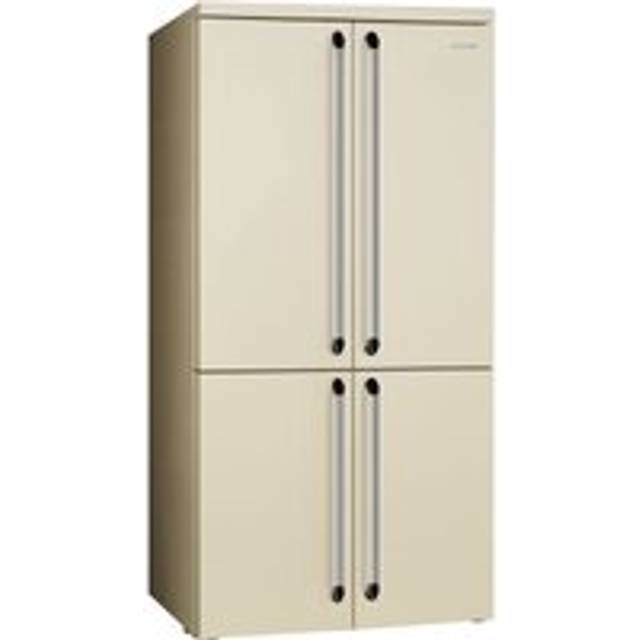 Smeg FQ960P6 Freestanding 70/30 Fridge Freezer, Cream