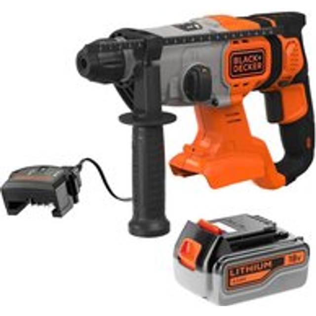 Black and Decker BCD900 18v Cordless SDS Plus Hammer Drill 1 x 4ah Li-ion Battery Charger No Case