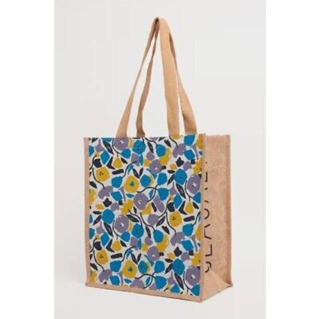 Jute Shopper - Zennor Blooms Echium