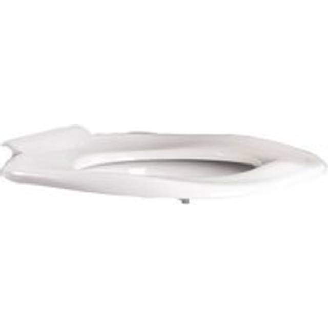 AKW - White Ergonomic Toilet Seat excluding Cover