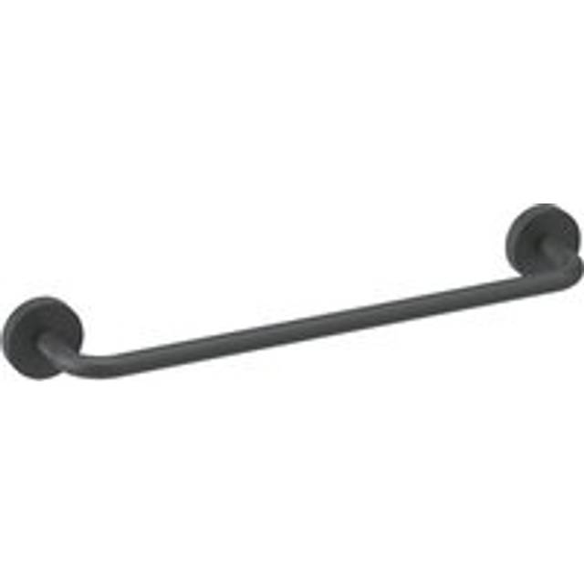 Cosmic - Towel Rail Bathroom Towel Bar Geyser Matt Black (40cm)