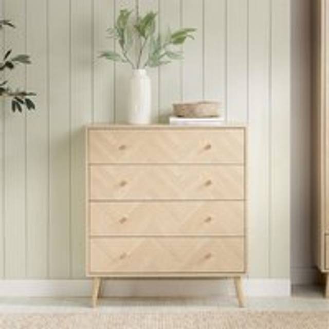 Birlea Herringford 4 Drawer Chest - Brown, Brown