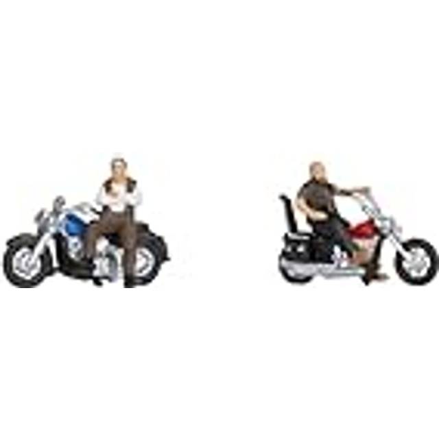 NOCH TT Rocker på motorcyklar Målad, Stillasittande