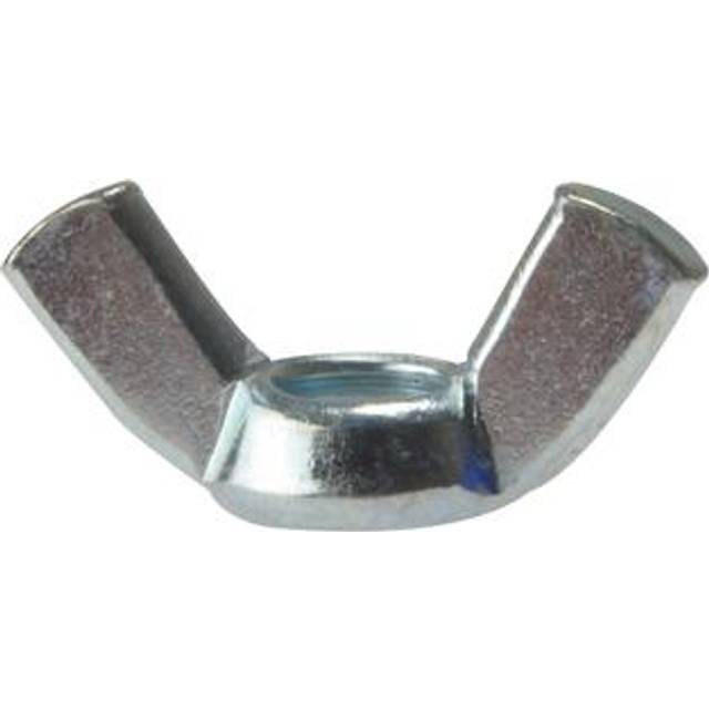 METALMATE M6 Cold Form Steel Wing Nut standard Pattern BZP (Box of 200)