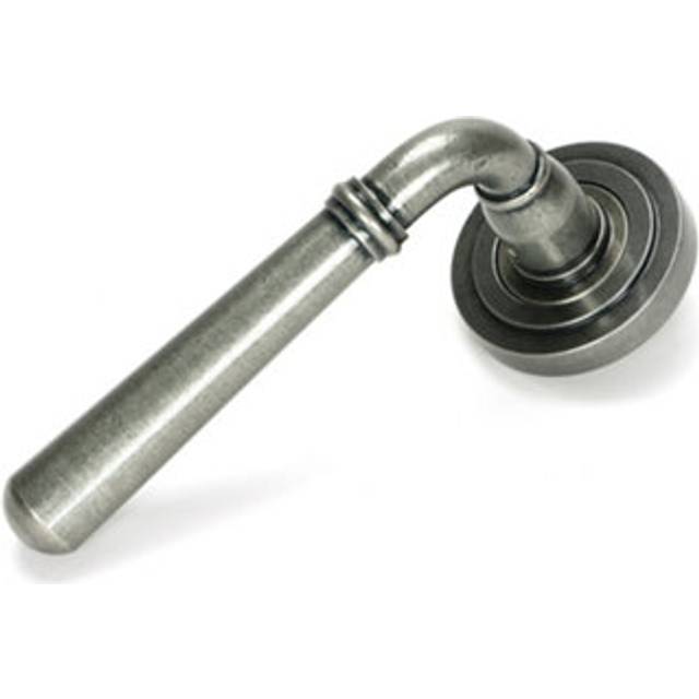 From The Anvil Pewter Newbury Lever On Rose Set (art Deco), Grey