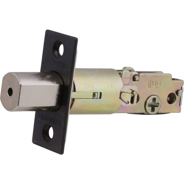 Design House 728279 2-Way Replacement Square Corner Deadbolt Latch Oil Rubbed Bronze