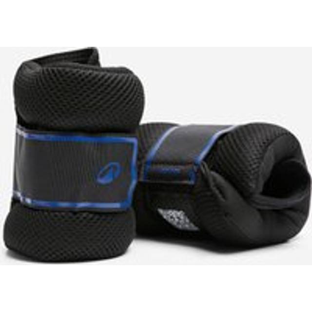 Fitness 2 X 1 kg Wrist And Ankle Weights - Smoked Black/cobalt Blue