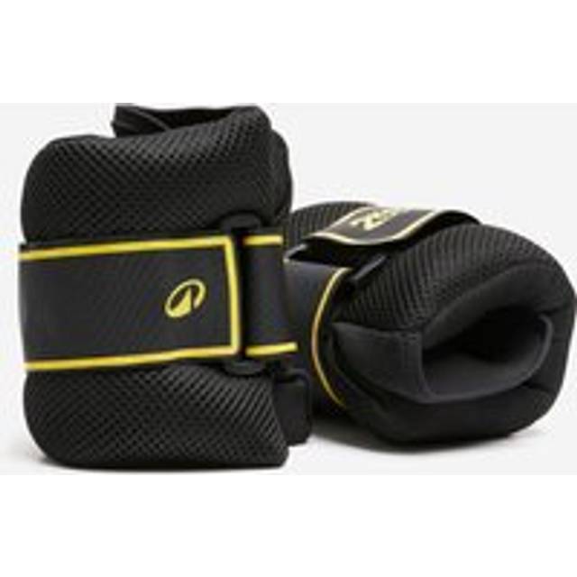 Fitness 2 X 2 kg Wrist And Ankle Weights - Smoked Black