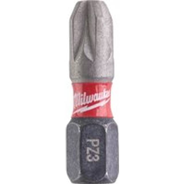 Milwaukee Shockwave Impact Duty Pozi Screwdriver Bits PZ3 25mm Pack of 2
