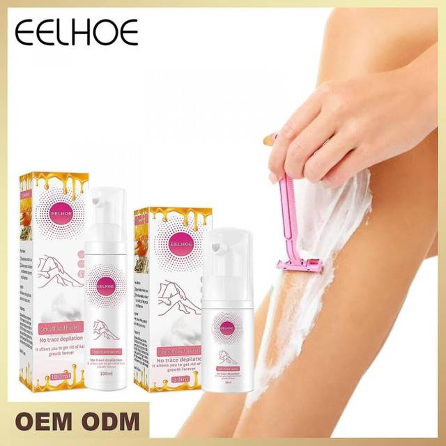 Honey Mousse Hair Removal Spray Foam Hair Removal Mousse Spray Painless Gentle Non-irritating Hair Removal All Over