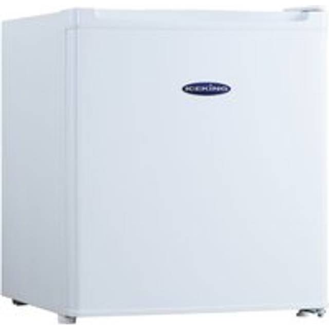 Iceking TT46EW Table Top Fridge With Icebox, White