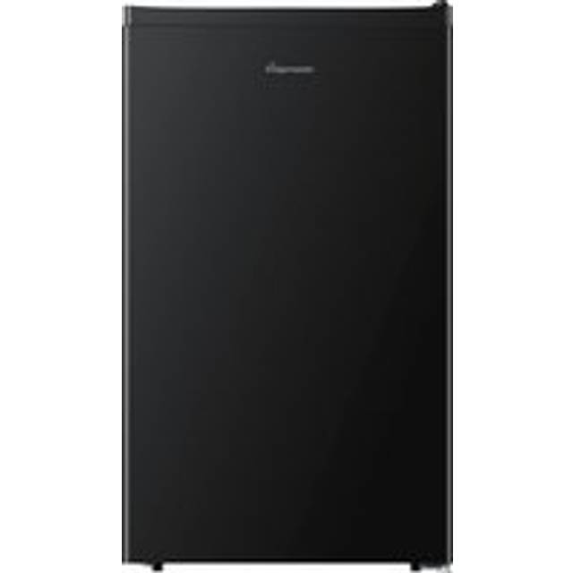 Fridgemaster MUR4894EB Compact 84cm High Fridge with Ice Box - Black - E Rated