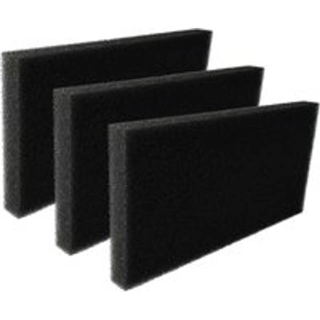 3x foam filter compatible with Gorenje D76 SY2 b, D7 eco, D8565N, d 8565 n, D8565NA Tumble Dryer Replacement Filter-Set - Vhbw